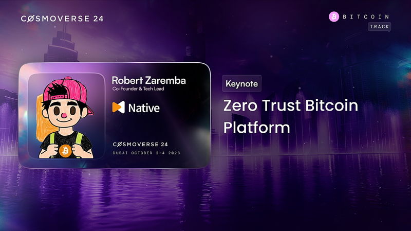 The Zero Trust Bitcoin Platform