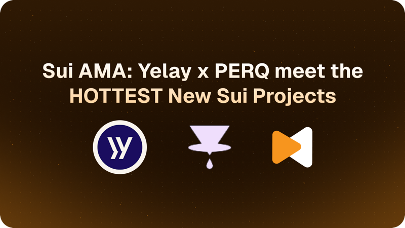 Sui AMA: Yelay x PERQ