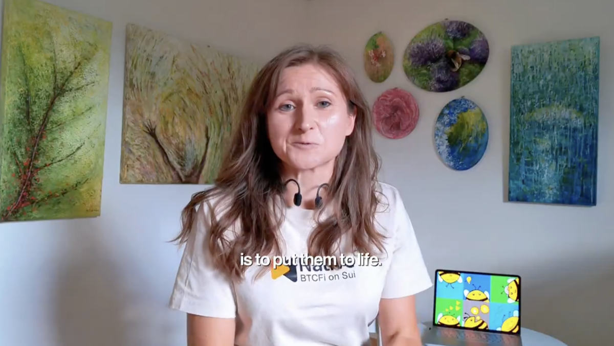 Marta - Physical Beelievers NFT Art